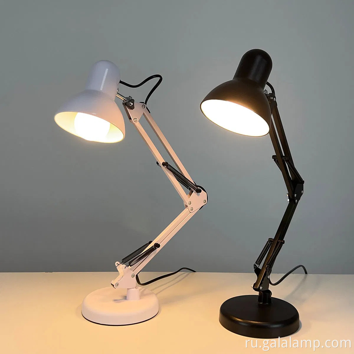 Настольная лампа для обучения с регулируемым поворотным рычагом Adjustable Swing Arm Learning Desk Lamp